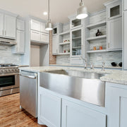 Nantucket Sinks Apron332010-16 - 33 Inch Pro Series Single Bowl Farmhouse Apron Front Stainless Steel Kitchen Sink - view 6