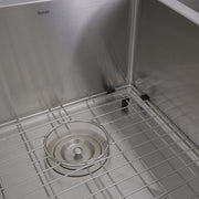 Nantucket Sinks 33 Inch Double Bowl Farmhouse Apron Front Stainless Steel Kitchen Sink APRON332210-DBL-SR - view 3
