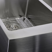 Nantucket Sinks 33 Inch Double Bowl Farmhouse Apron Front Stainless Steel Kitchen Sink APRON332210-DBL-SR - view 4