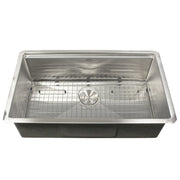 Nantucket Sinks AW-PS-3219-16 All Weather Prep Station Small Radius Undermount Stainless Sink with Accessories - view 5
