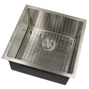 Nantucket Sinks AW1919-16 All Weather Prep-Station Single Bowl Undermount Stainless Steel Entertainment Sink - view 2