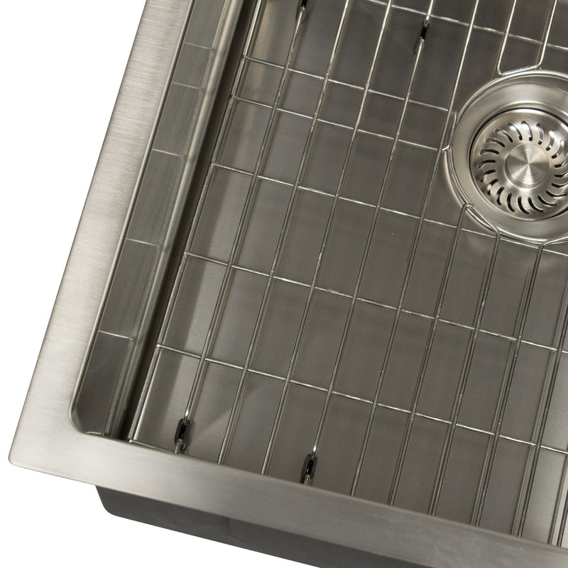 Nantucket Sinks AW1919-16 All Weather Prep-Station Single Bowl Undermount Stainless Steel Entertainment Sink - view 5