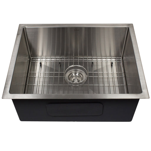 Nantucket Sinks AW2318-16 All Weather Rectangle Single Bowl Undermount Small Radius Corners Stainless Steel Kitchen Sink - view 2
