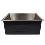 Nantucket Sinks AW2318-16 All Weather Rectangle Single Bowl Undermount Small Radius Corners Stainless Steel Kitchen Sink - view 4