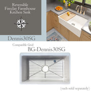 Nantucket Sinks Stainless Steel Bottom Grid BG-DENNIS30SG - view 4