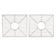 Nantucket Sinks Stainless Steel Bottom Grids Set BG-HC39
