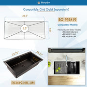 Nantucket Sinks Stainless Steel Bottom Grid BG-PR3419 - view 3