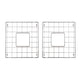 Nantucket Sinks Stainless Steel Bottom Grids Set BG-VC3318D