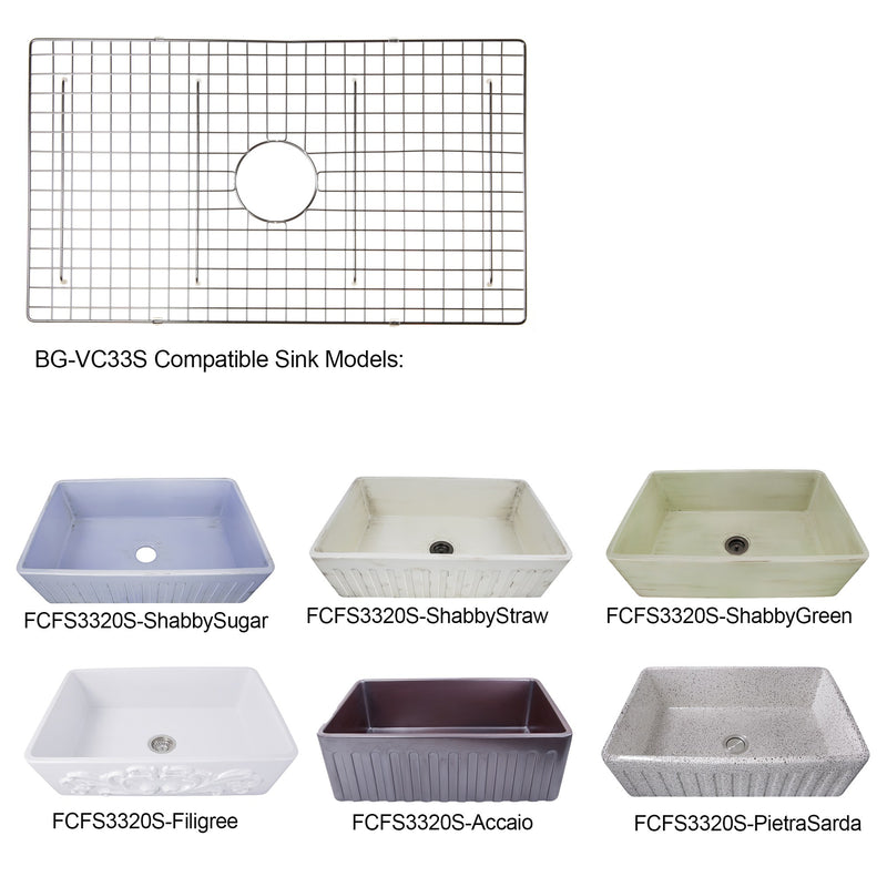 Nantucket Sinks Stainless Steel Bottom Grid BG-VC33S - view 4
