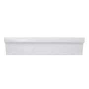 Nantucket Sinks 35.5 Inch Rectangular Italian Fireclay Vessel Sink Canal35-90 - view 4