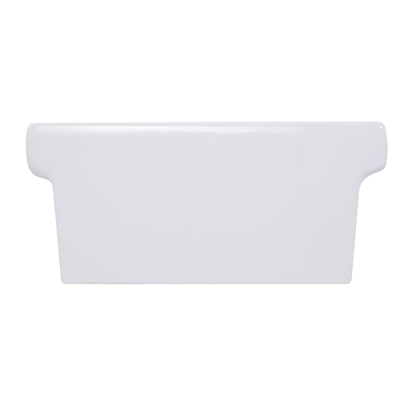 Nantucket Sinks 35.5 Inch Rectangular Italian Fireclay Vessel Sink Canal35-90 - view 5