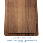 Nantucket Sinks 17.5" x 14" Cutting Board CB-ST3918 for Steppe Sinks - view 5