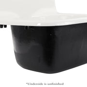 Nantucket Sinks 22-inch Cast Iron Wallmount Utility Sink CI-2218WNRG - view 3