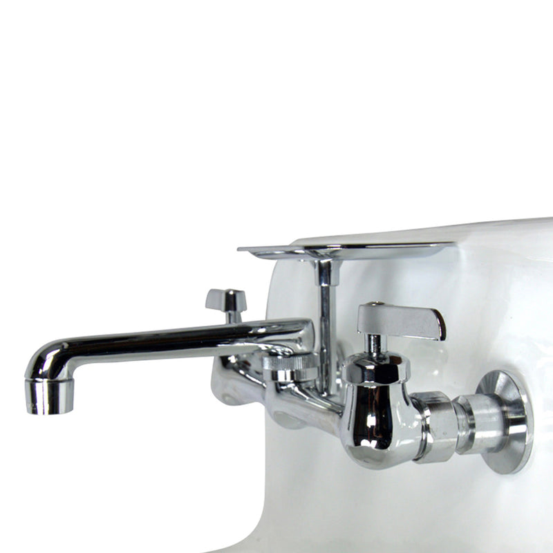 Nantucket Sinks CIF-2H Wall Mount Faucet with Soap Dish - view 3
