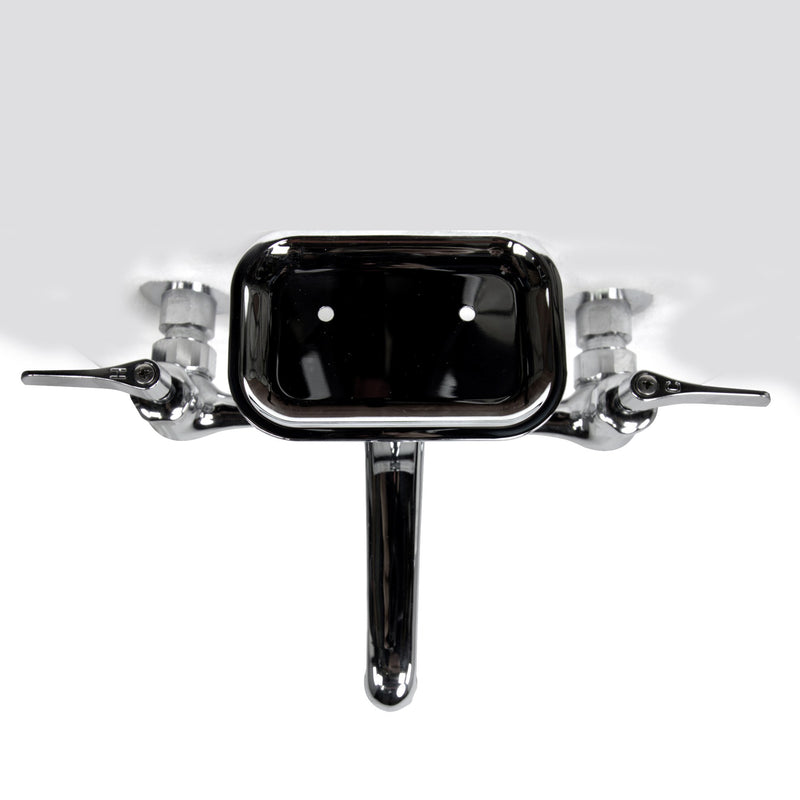 Nantucket Sinks CIF-2H Wall Mount Faucet with Soap Dish - view 4