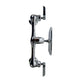 Nantucket Sinks CIF-2H Wall Mount Faucet with Soap Dish