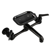 Nantucket Sinks CIF-2HMBL Wall Mount Faucet with Soap Dish Black - view 3