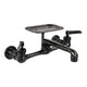 Nantucket Sinks CIF-2HMBL Wall Mount Faucet with Soap Dish Black