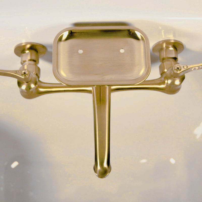 Nantucket Sinks CIF-2HSB Wall Mount Faucet with Soap Dish - view 4
