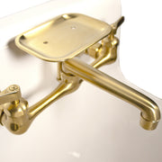 Nantucket Sinks CIF-2HSB Wall Mount Faucet with Soap Dish - view 6