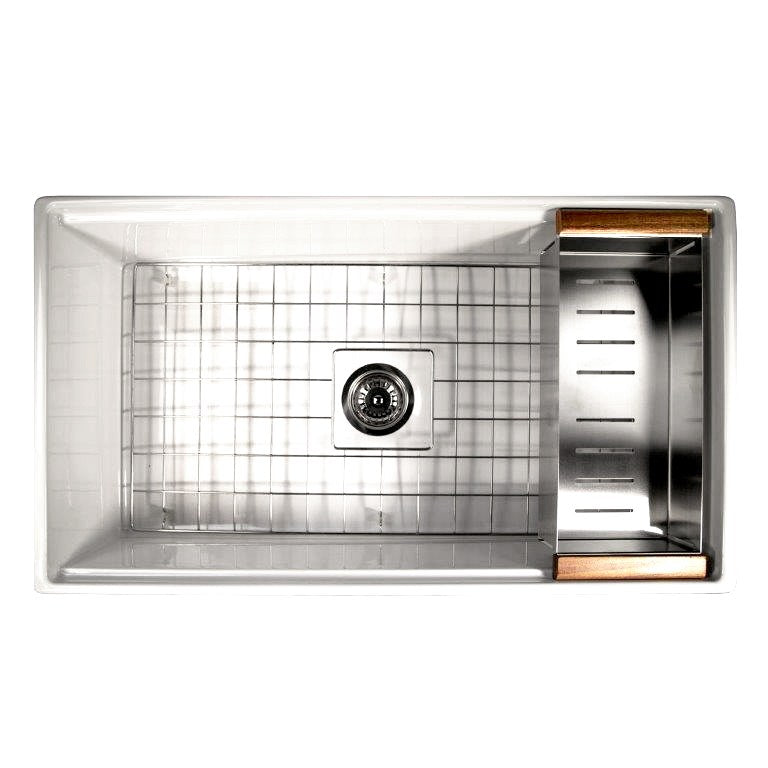Nantucket Sinks DC-TFCPS Deluxe Colander for Fireclay Workstation Farmhouse Sinks - view 2