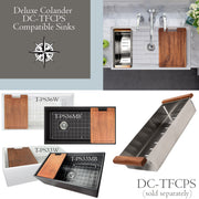 Nantucket Sinks DC-TFCPS Deluxe Colander for Fireclay Workstation Farmhouse Sinks - view 4