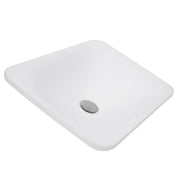 Nantucket Sinks 21 Inch Rectangular Drop-In Ceramic Vanity Sink DI-2114-R - view 2