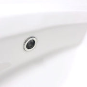 Nantucket Sinks 23 Inch Rectangular Drop-In Ceramic Vanity Sink DI-2320-R1 - view 6