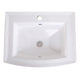 Nantucket Sinks 23 Inch Rectangular Drop-In Ceramic Vanity Sink DI-2320-R1