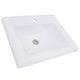 Nantucket Sinks 23 Inch Rectangular Drop-In Ceramic Vanity Sink DI-2418-R1