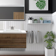 Nantucket Sinks 23 Inch Rectangular Drop-In Ceramic Vanity Sink DI-2418-R4 - view 7
