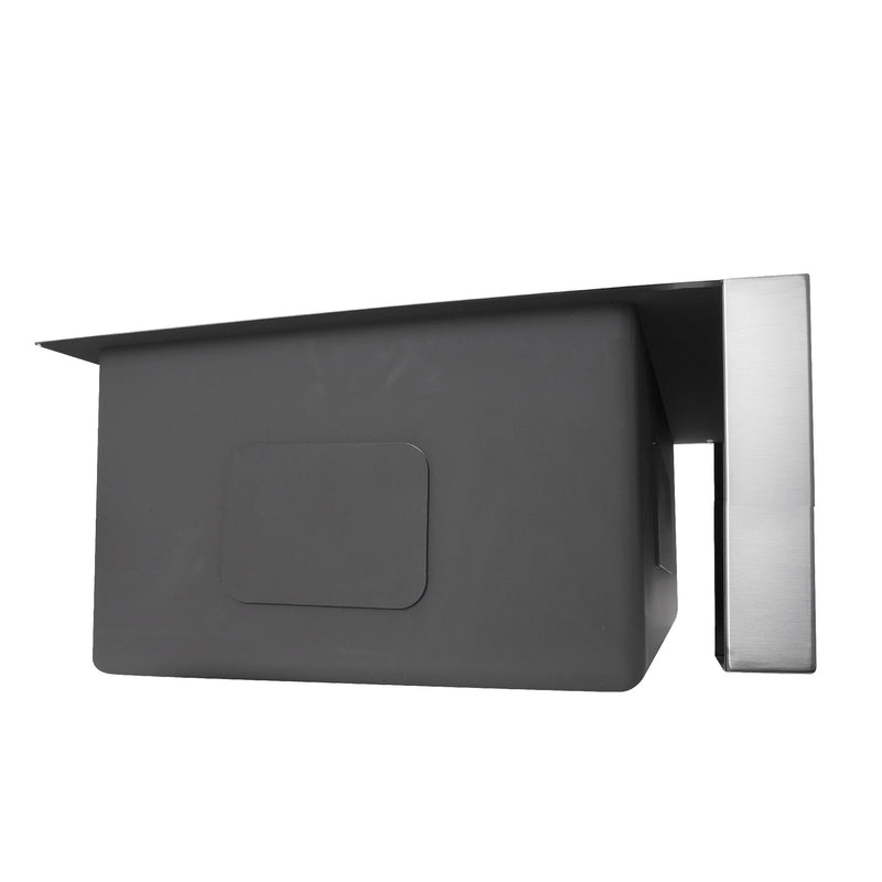 Nantucket Sinks EZApron33-9 Patented Design Pro Series Single Bowl Undermount Stainless Steel Kitchen Sink with 9 Inch Apron Front - view 6