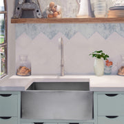 Nantucket Sinks 23-Inch Farmhouse Fireclay Sink with Concrete Finish FCFS2418S-Concrete - view 5