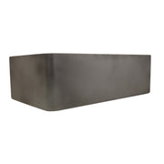 Nantucket Sinks 30-Inch Farmhouse Fireclay Sink with Concrete Finish FCFS3020S-Concrete - view 4