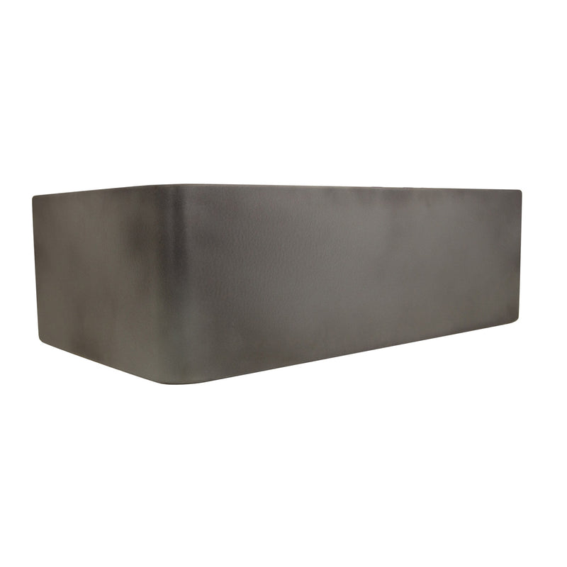 Nantucket Sinks 30-Inch Farmhouse Fireclay Sink with Concrete Finish FCFS3020S-Concrete - view 4