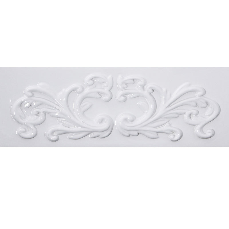 Nantucket Sinks 30-Inch Farmhouse Fireclay Sink with Filigree Apron FCFS3020S-Filigree - view 3