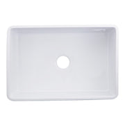 Nantucket Sinks 30-Inch Farmhouse Fireclay Sink with Filigree Apron FCFS3020S-Filigree - view 4