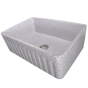 Nantucket Sinks 30-Inch Farmhouse Fireclay Sink with Pietra Sarda Finish FCFS3020S-PietraSarda - view 2