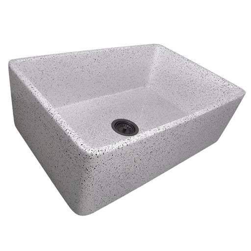 Nantucket Sinks 30-Inch Farmhouse Fireclay Sink with Pietra Sarda Finish FCFS3020S-PietraSarda