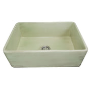 Nantucket Sinks 30-Inch Farmhouse Fireclay Sink with Shabby Green Finish FCFS3020S-ShabbyGreen - view 6
