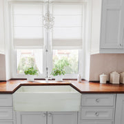 Nantucket Sinks 30-Inch Farmhouse Fireclay Sink with Shabby Straw Finish FCFS3020S-ShabbyStraw - view 7