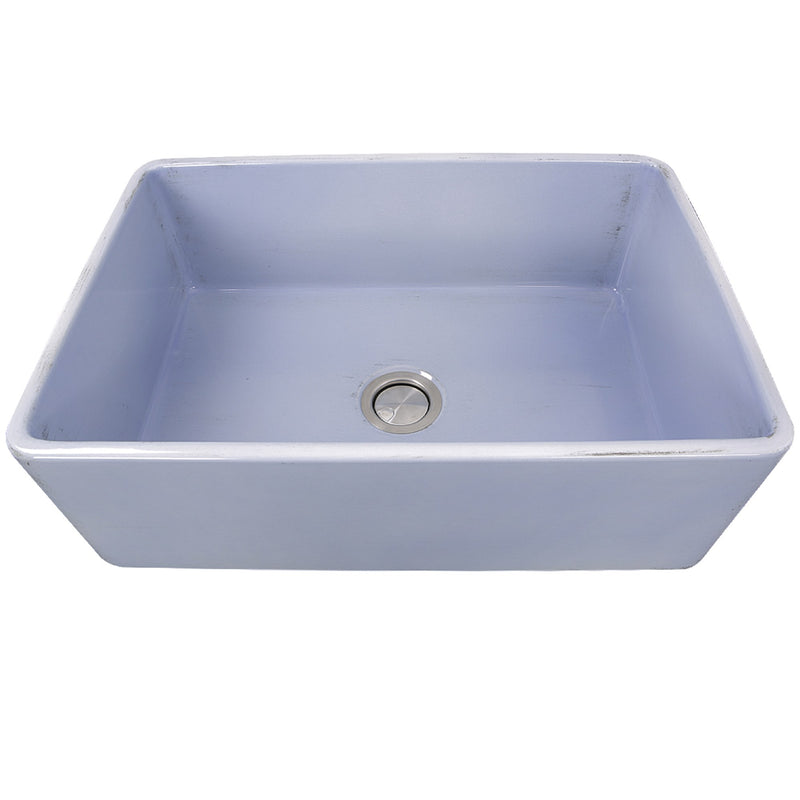 Nantucket Sinks 30-Inch Farmhouse Fireclay Sink with Shabby Sugar Finish FCFS3020S-ShabbySugar - view 5