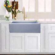 Nantucket Sinks 30-Inch Farmhouse Fireclay Sink with Shabby Sugar Finish FCFS3020S-ShabbySugar - view 7