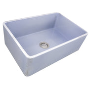 Nantucket Sinks 30-Inch Farmhouse Fireclay Sink with Shabby Sugar Finish FCFS3020S-ShabbySugar