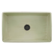 Nantucket Sinks 33-Inch Farmhouse Fireclay Sink with Shabby Green Finish FCFS3320S-ShabbyGreen - view 3