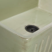 Nantucket Sinks 33-Inch Farmhouse Fireclay Sink with Shabby Green Finish FCFS3320S-ShabbyGreen - view 4