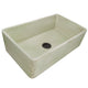 Nantucket Sinks 33-Inch Farmhouse Fireclay Sink with Shabby Green Finish FCFS3320S-ShabbyGreen