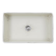 Nantucket Sinks 33-Inch Farmhouse Fireclay Sink with Shabby Straw Finish FCFS3320S-ShabbyStraw - view 3