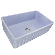 Nantucket Sinks 33-Inch Farmhouse Fireclay Sink with Shabby Sugar Finish FCFS3320S-ShabbySugar - view 2