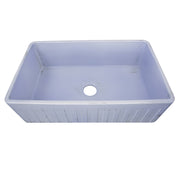 Nantucket Sinks 33-Inch Farmhouse Fireclay Sink with Shabby Sugar Finish FCFS3320S-ShabbySugar - view 5